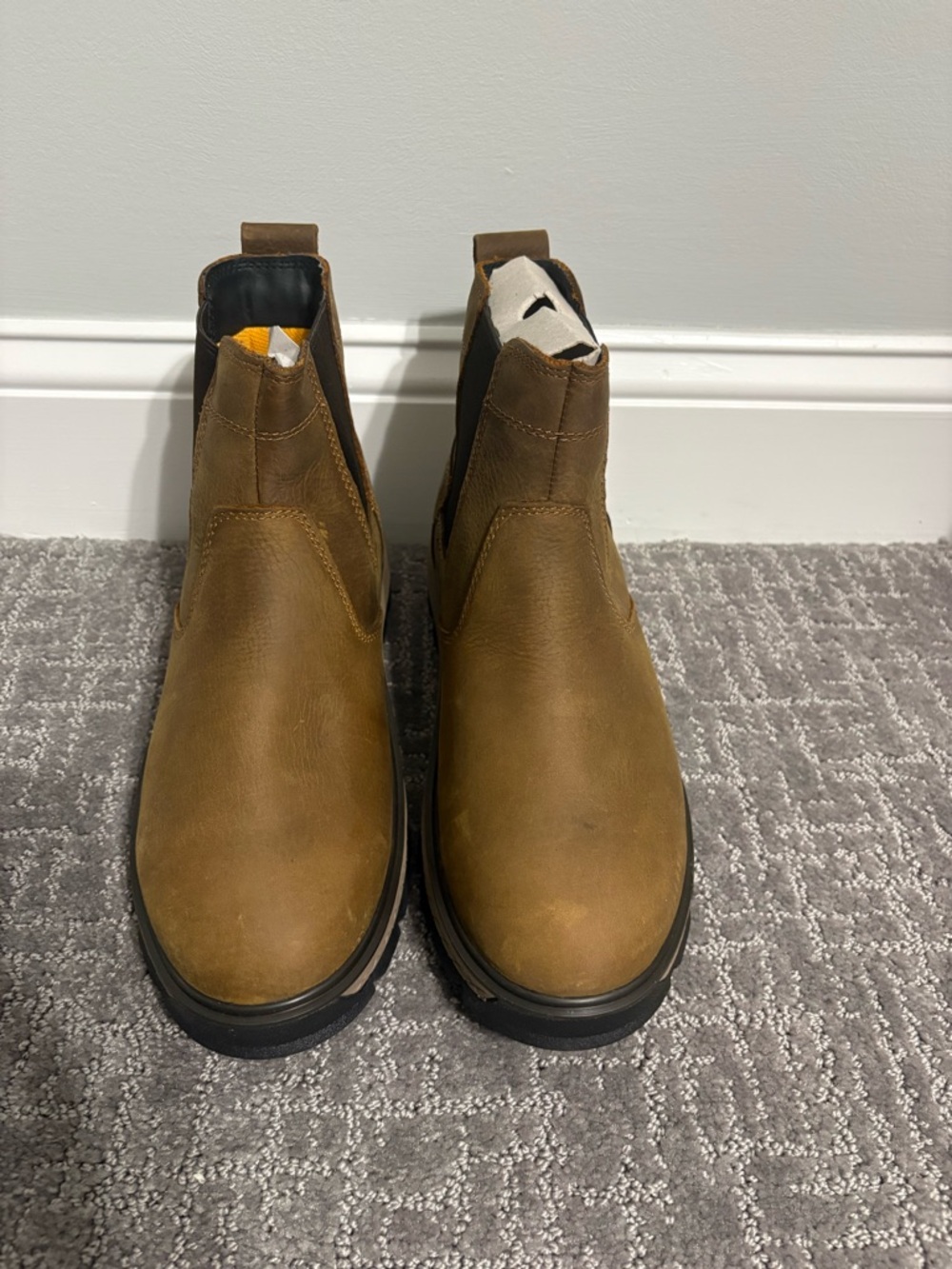 Men’s Brown CATChelsea Work Boot - Picture 4 of 7
